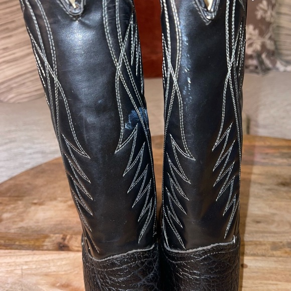 VINTAGE BRONCO COWBOY BOOTS - Picture 4 of 9